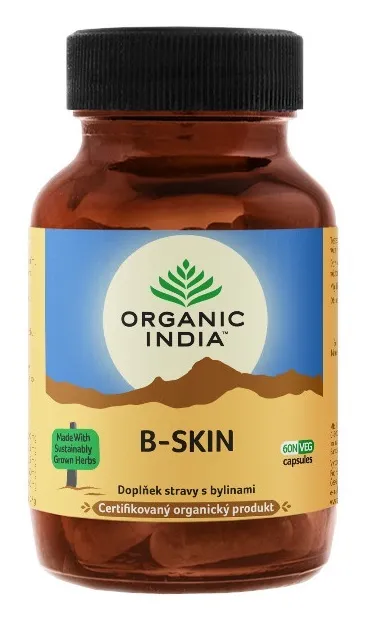 Organic India B-Skin 60 kapslí