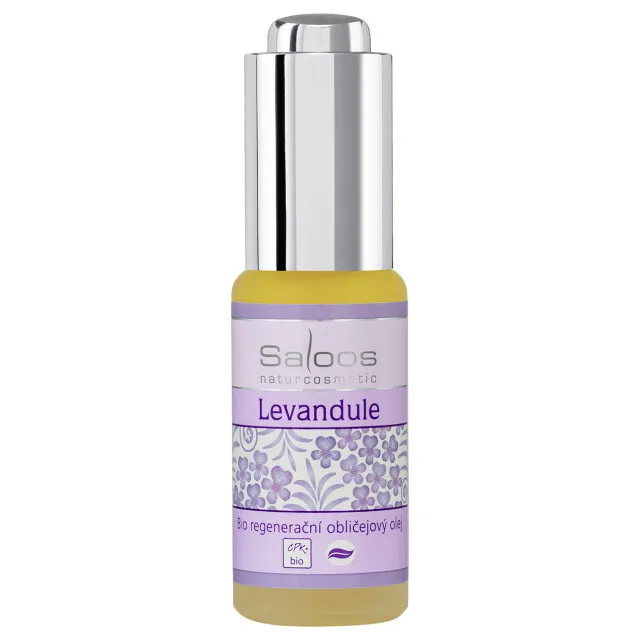 Saloos regenerační obličejový olej Levandule 20 ml BIO